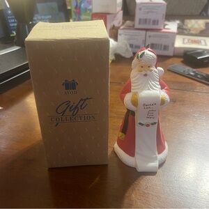 Avon Talking Santa Ornament